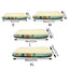 Plump And Thickened Pure Cotton Warm Dog Bed Mat Cat Mattress Winter Warm Pet Mat Non-slip Design Machine Washable  Pet Bread Ma