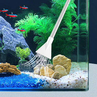 Fish Tank Water Changer Aquarium Siphon Vacuum Gravel Manure Suction Change Pipe Cleaning Kit Water Sand Tool Sand Cleaning K2X7