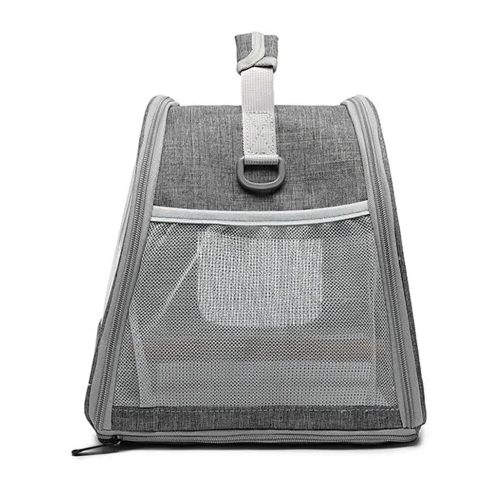 Bird Carrier Bag Travel Bird Backpack Cage Pet Transparent Travel Cage Organizer for Birds Small Pets Hamsters Rabbits Parrots