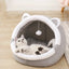 Pet House Cat Bed Cat Basket Winter Warm Beds Cat Pet Tent Cave Bed for Cats Small Dogs Foldable Removable Washable Kitten House