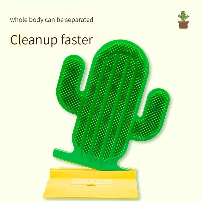 Cat Hair Scratch Corner Tickle Cactus Toy Scratch Scratch Massage Brush Face Hair Removal Cat Brush Artifact Pet Supplies