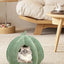 Pumpkin Cat Bed Deep Sleep Comfort In Winter Cat Bed Warm Cat House Enclosed Cat Bed Pets Tent Cozy Cave Nest Indoor Cat Nest