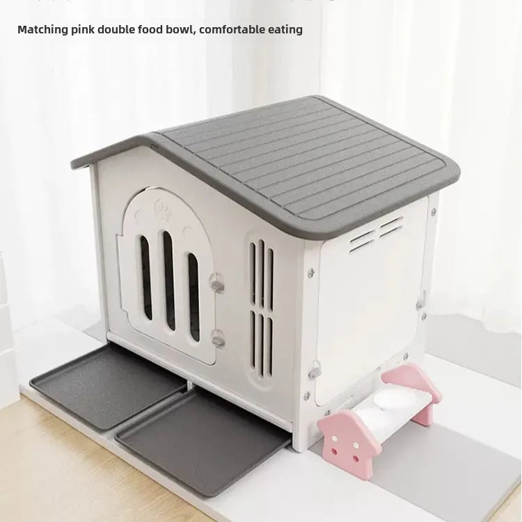Claw Villa All Seasons Super Large Outdoor Indoor Outdoor Rainproof Dog House Dog House Pet House Dog Shed Kennel