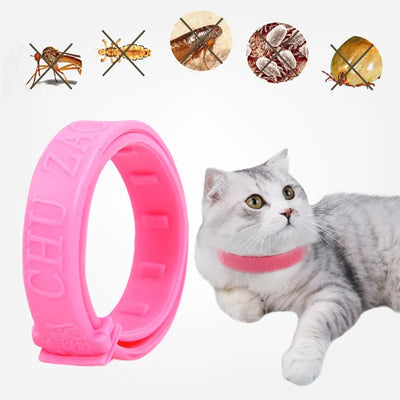 Cat Collar Anti Flea Ticks Cat Necklace Adjustable Cats Lead Flea Collars for Cats Goods for Cats Pet Supplies Cat Accessories