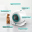 Automatic Cat Litter Box Smart App Control Self Cleaning Litter Boxes Cat Sandbox Electronic Pet Toilet Cat Supplies
