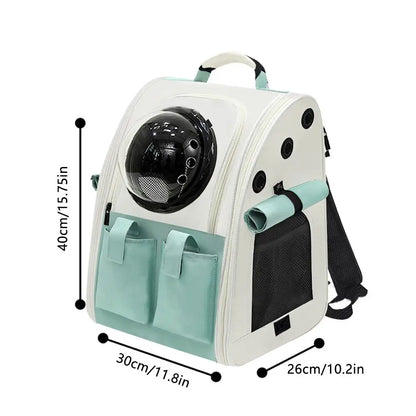 Space Capsule Pet Bag Large Space Portable Backpack For Cats And Dogs Small Pet Capsule Foldable Safe And Breathable Comfortable