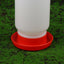 Poultry Thickened Feeder And Drinker Water Food Dispenser Automatic Chicken Birds Chick Waterer Feeding Bucket Container
