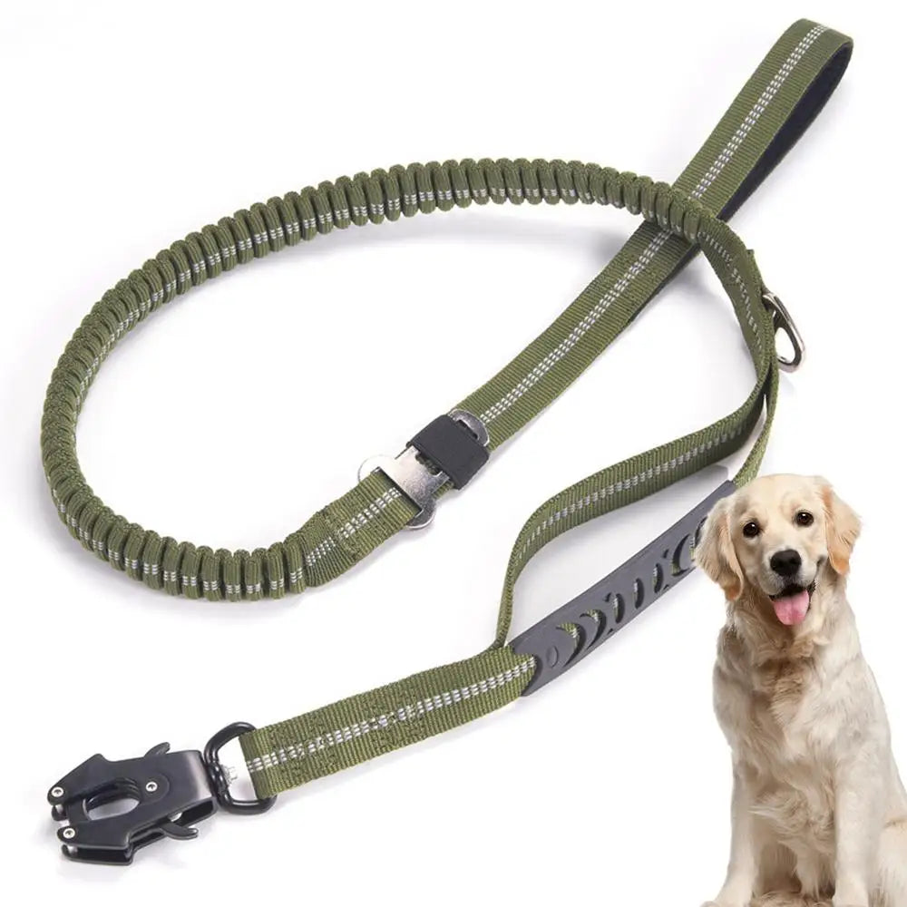 Dog Leashes For Medium Dogs 4.5 Feet Long Dog Leashes For Puppy Shock-Absorbing House For Puppy Training Reflective Bungee Dog