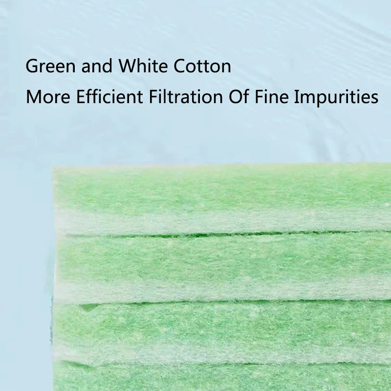 Biochemical Green White Aquarium Cotton Sponge Fish Tank Filtration Foam Green Spongs Aquarium Accessories Water Filter Cotton