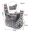 Resin Door Aquarium Decoration Fish Tank Ornament Acuario Rocks for Aquarium Fish Decor For Small Fish Shrimp Shelter House Hot