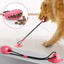 Dog Chew Toy with Suction Cup for Aggressive Chewer Puppy Training Treats Food Dispensing Toothbrush Pet Dog Teeth Cleaning Toys