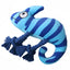 Dog Plush Toy Plush-filled Striped Lizards Squeak And Sound Pet Toys Interactive Dog Toys Fleece Squeak Toys