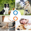 Dog Pull Toy Tough Chew Toys Indestructible Rings Dog Exercise Interactive 3 Rings Teeth Bite-Resistant Toys Puppy Teeth Clean