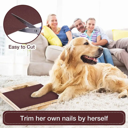 20 X 10 Inch Self Adhesive Sandpaper 3PCS Dog Scratch Pad Replacement 60 80 120grit Cat Nail File Scratcher Stickyback Sandpaper