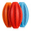 Pet Dog Chew Toys Teeth Cleaning Snack Ball Pet Dog Toy Ball Natural Rubber Super Tough Interactive Bouncy Pet Supplies