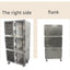 Hot Selling 304 Stainless steel high end cat cage with independent cat toilet