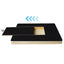 Dog Nail Scratch Board Adjustable Wooden Scratching Board with Built-in Treat Box Dog Nail File Board Self Scratcher Toy