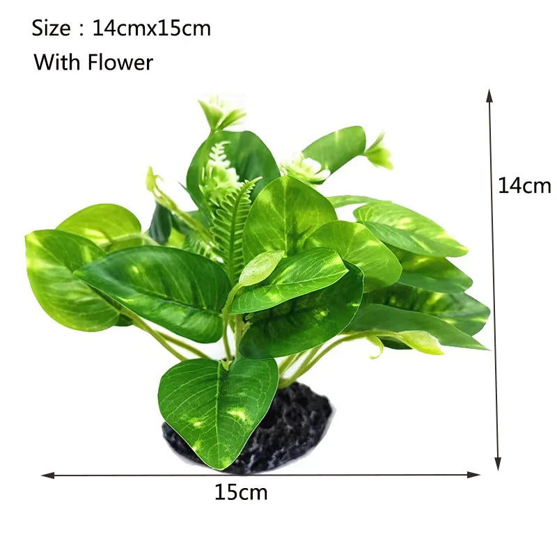 Artificial Underwater Grass Aquarium Fish Tank Simulation Decoration Aquarium Backgrounds Plants Water Grass Accessories Home