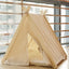 Pet Tent Cat Kennel Available in All Seasons Dog Tent with Thick Cushion Portable Removable Washable Closed