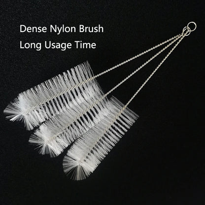 Nylon Aquarium BrushTube Pipe Filter Cleaning Brushes Stainless Steel Water Filter Hose Flexible Aquarium Cleaner Accessories