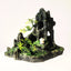 Resin Aquarium Rockery Mountain Decoration Artificial View Rock Cave Stone Tree Fish Tank Ornament Pet Supplies Home Decor