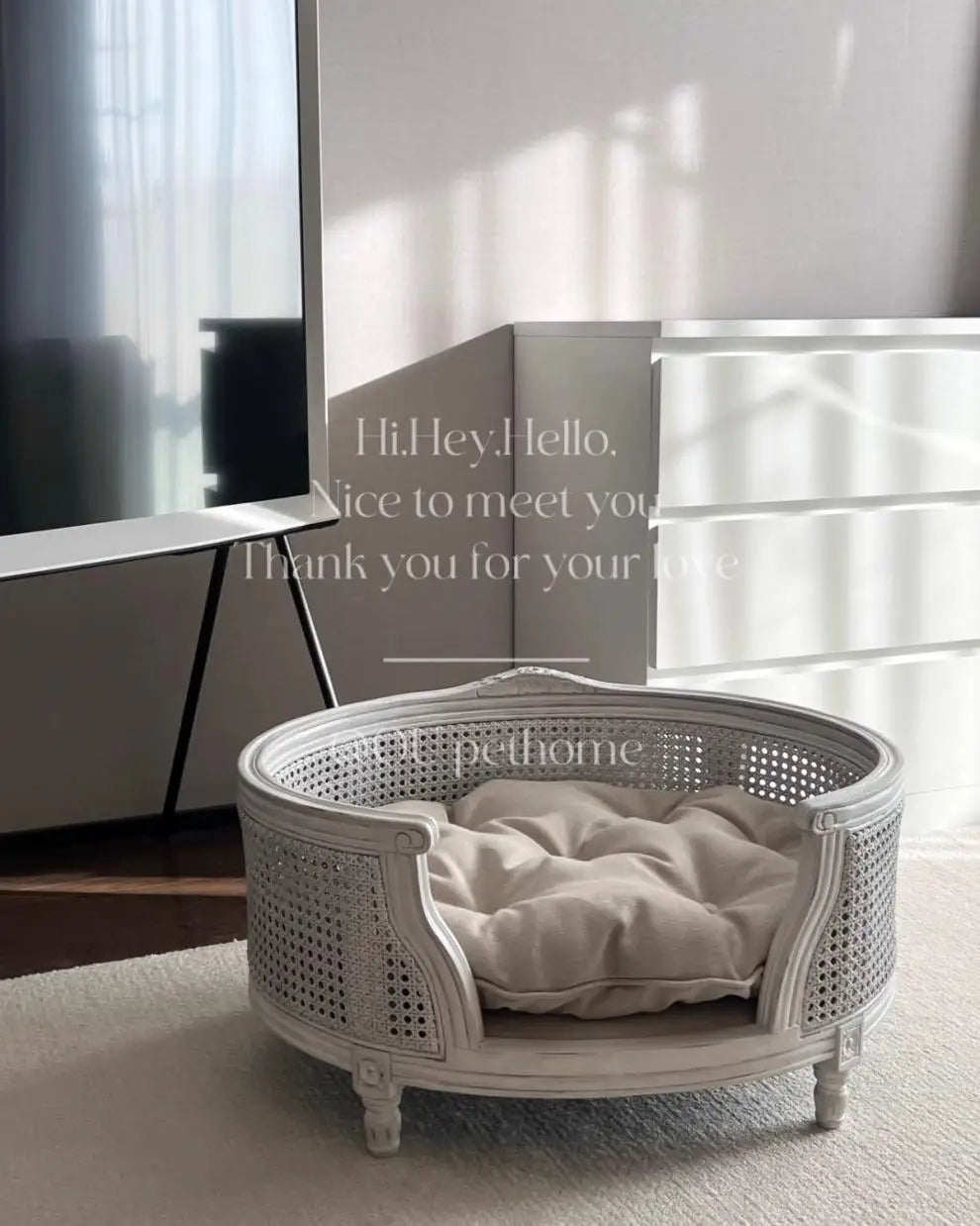 Four Seasons Universal Pet Nest Mat Suitable for Solid Wood Oak Kennel Cat Nest Sofa Bed Medium and Small Dog Universal Dog Sofa