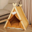 Pet Tent Cat Kennel Available in All Seasons Dog Tent with Thick Cushion Portable Removable Washable Closed