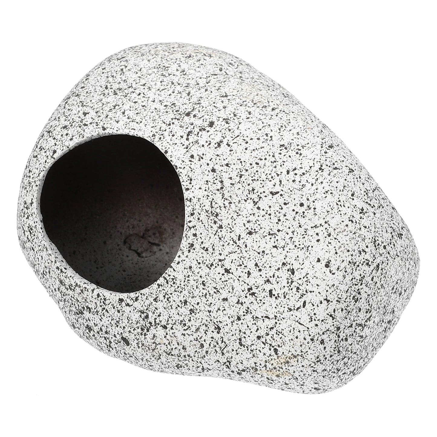 UXCELL Fish Tank Hideaway Rock Cave Ceramic Aquarium Decoration Fish Shrimps Shelter Pet Pottery House Canister Accessories
