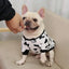 Pet Dog Clothes T-shirt Leopard Print Spring and Autumn Warm Big Dog Large Dog Two Feet Plus Down Golden Retriever Dog Clothes