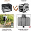 Cross-border dog cage, foldable, lightweight, portable dog kennel, outdoor travel, multi-functional and easy to take care of pet