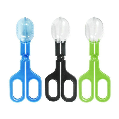 Aquairum Reptile Clip Transparent Tongs Lizards Tortoise Spider Reptile Bread Worms Cleaning Tool Pet Raising Feeding Accessory