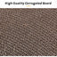 M-Shape Pet Cat Scratching Board Corrugated Cardboard Pad Grinding Nails Interactive Protecting Furniture Cats Scratcher Toy
