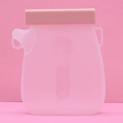 320ml Portable Dog Drinking Feeder Leak Proof Pet Silicone Water Pouches Pet Water Supplies for Dogs Cats Hiking Camping