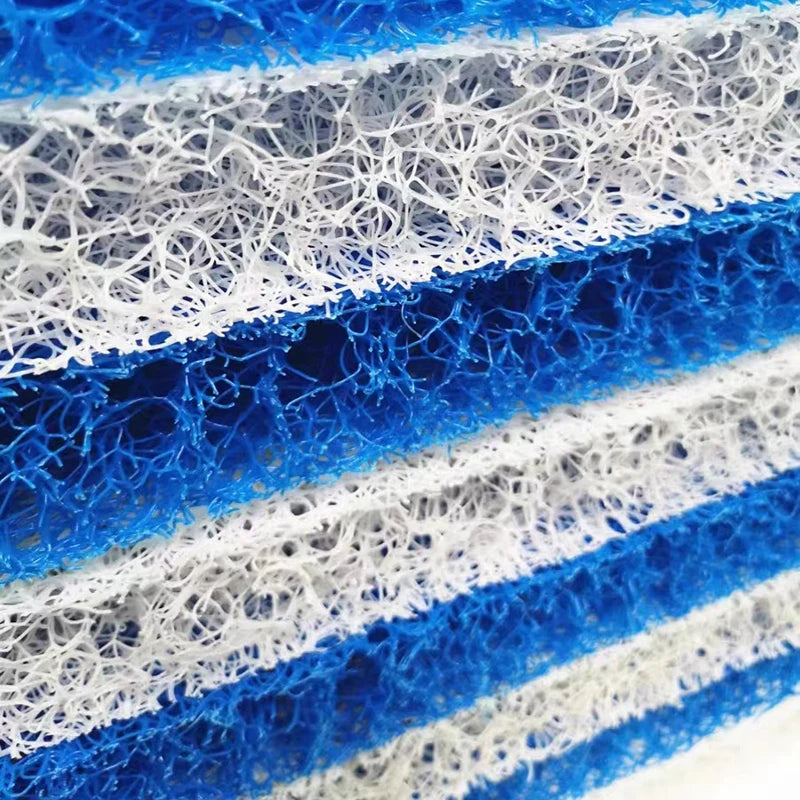 Aquarium Filter Super Thick Biochemical Filter Plastic Mesh Rattan Sponge for Aquarium Fish Tank Bio Cotton Foam Skimmer New 4CM