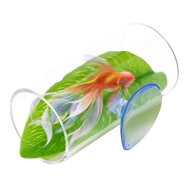 Betta Acrylic Tube Betta Fish Resting Tube Safe Enrichment Acrylic Tube Multifunctional Betta Tunnel Swim Tube Smooth
