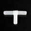 10pcs/lot 4mm Plastic Aquarium Fish Tank Air Pump Connector T Shaped Connector Control Valve Air Pipe Tube Fish Accessories