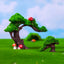 Simulated Moss Small Tree Aquarium Ornaments Decoration Artificial Resin Tree for fish Tank Creative Ornament Background Home