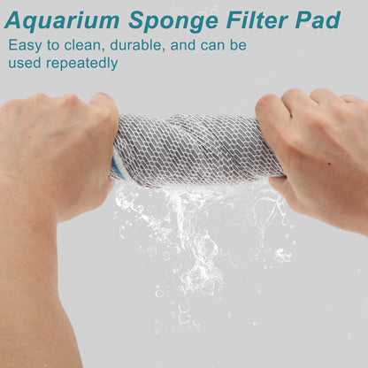 UXCELL 8-layer Aquarium Filter Pads Aquarium Honeycomb Sponge Filter Pads Fish Tank Skimmer Filter Cotton Accessories
