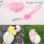 Small Animal Rabbit Harness with Leash Cute Bunny Collar Pet Bunny Supplies Cat Harness & Leash Set for Adult Guinea Pig Ferret