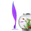 Fake Silicone Betta Fish Leaf Hammock, Pad with Suction Cup, Fish Resting Spot, Bed for Tank