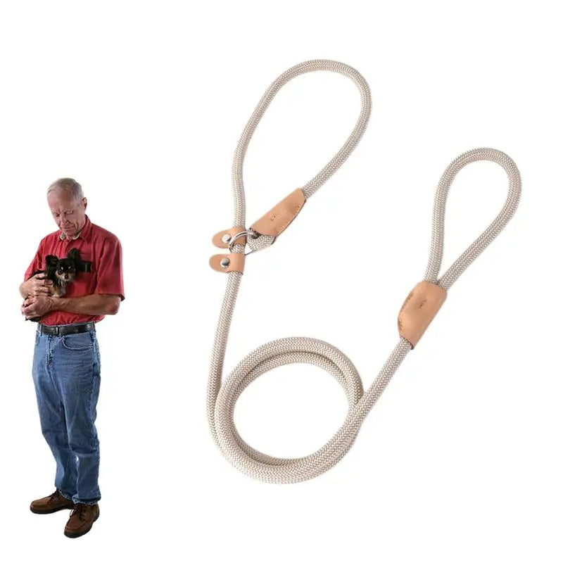 Dog Leashes Nylon Pet Leashes Heavy Duty Rope Leashes Mountain Climbing Rope Dog Leashes For Any Pets Playing Camping Beach Lake