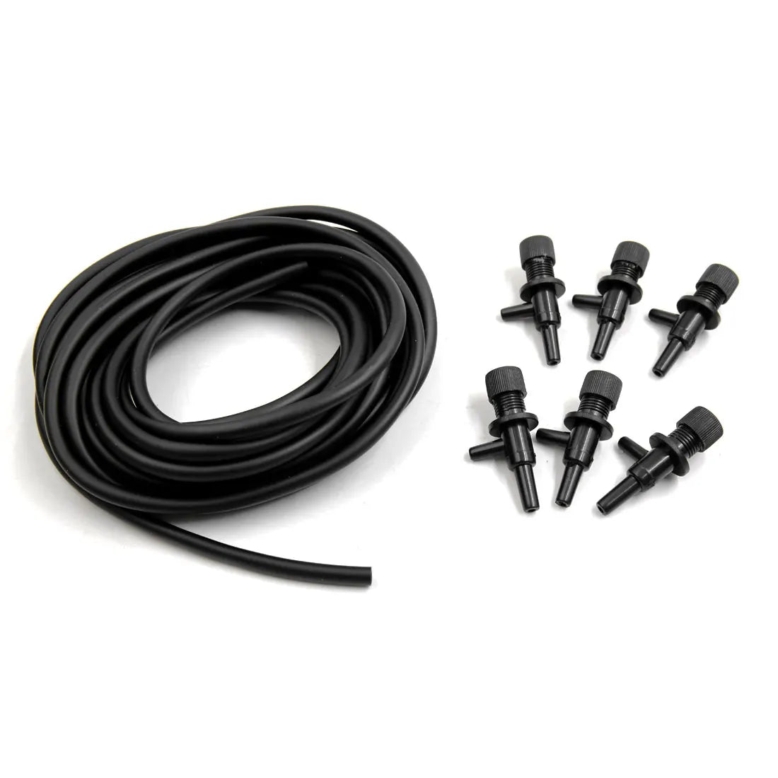 UXCELL 4mm Soft Silicone Aquarium Oxygen Pump Hose Air Bubble Stone Fish Tank Pond Pump Tube Aquarium Air Pump Accessories Set