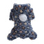 Pet Dog Clothes Pajamas  Cold Weather Coats Pet   Four Legged Pajamas Apparel Soft Flannel Dog Jumpsuit Costume Apparel