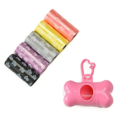 Useful Pet Poop Bag Set Multipurpose Carrier Garbage Clean Dispenser Box Dog Waste Poop Bag Dog Accessories Mascota Pet Supplies