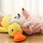 Pet Plush Toy Dog Calming Duck Stuffed Duck Toys Chew Toy Fun Dogs Interactive Toy Squeaky For Puppy Pet Teeth Pet Supplies