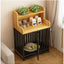 Dog cage household indoor with toilet pulley exquisite workmanship small medium and large dog cage reinforced kennel villa heigh