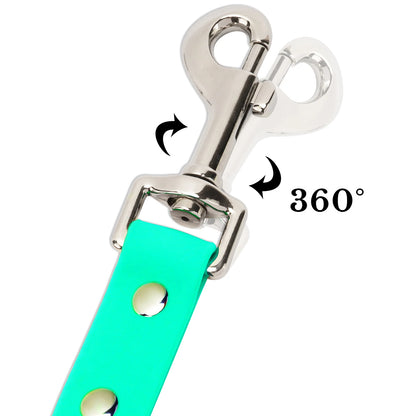 Waterproof Dog Leash PVC Dog Leash Recall Long Line For Beach,Swimming,Tracking,Training Dogs Lead for Pet,Medium and Large Dogs