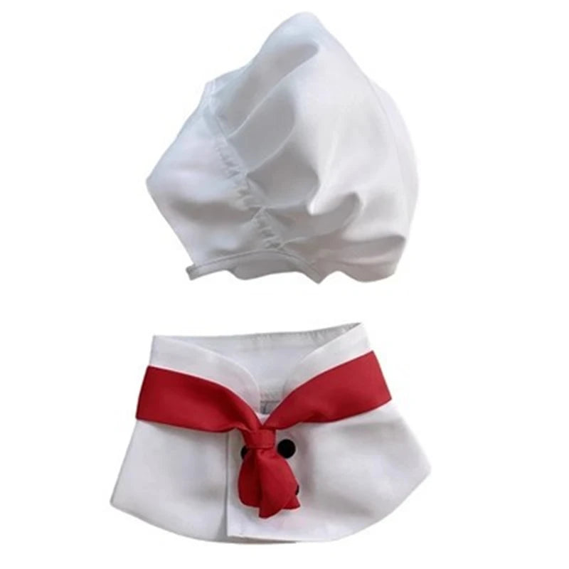 Halloween Chef Suit Pet Dog Clothes French Bulldog Cosplay New Year Pet Accessories Cute Gift Medium Costume Puppy Hat Collar