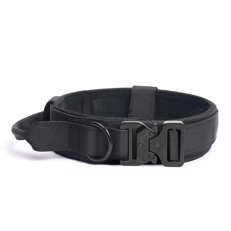Doberman Pinscher Big Dog Collar and Leash Outdoor Train Pet Collars for Medium Large Dogs German Shepherd mascotas Accessories