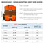 Bassdash Unisex Upland Game Field Water-Resistant Bird Hunting Vest with Multi Pockets Brown/Orange Men Women FV11